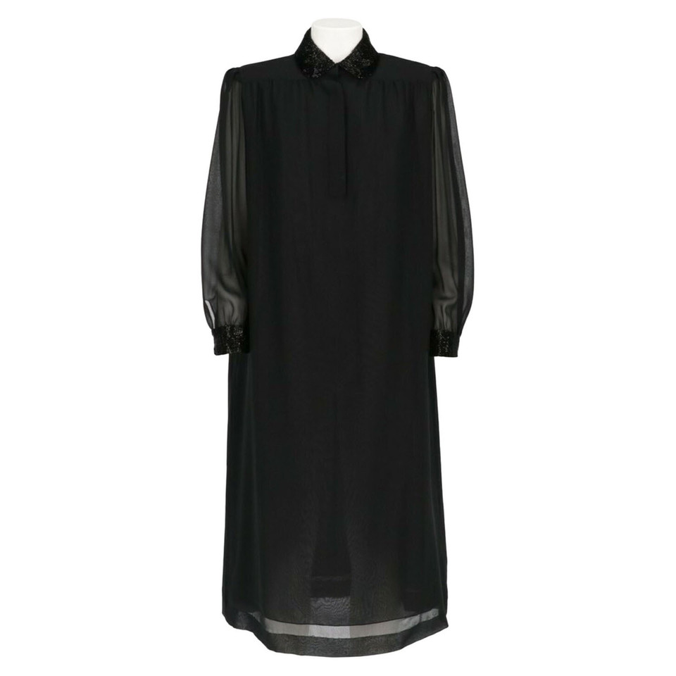 Mila Schön Concept Dress Silk in Black
