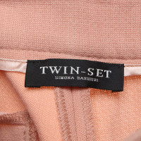 Twin Set Simona Barbieri Paire de Pantalon en Nude