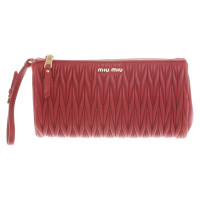 Miu Miu Pochette in pelle matelassé