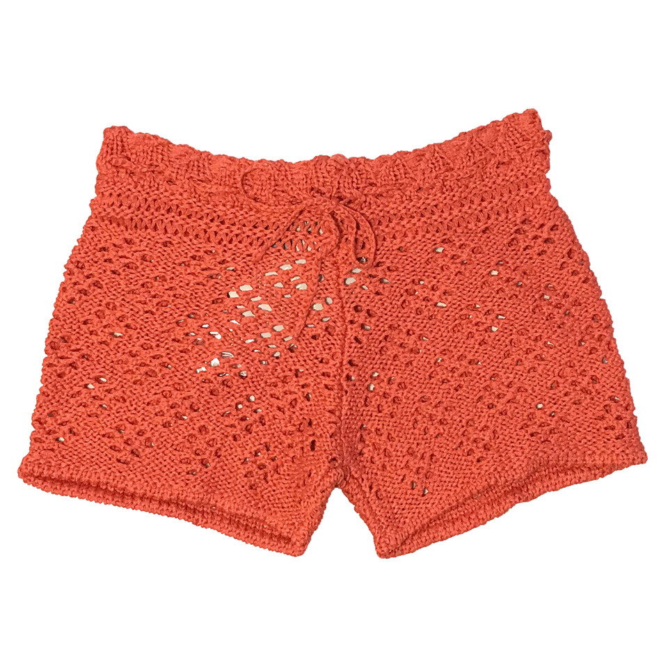 Emilio Pucci Shorts aus Baumwolle in Orange