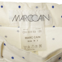 Marc Cain Dotted high-waist pants