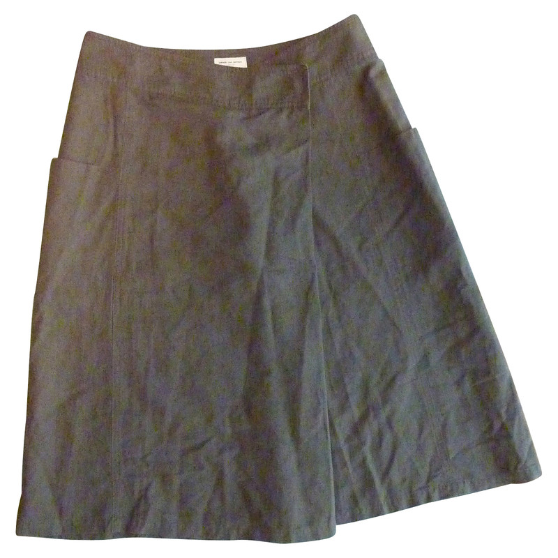 Dries Van Noten skirt from linen-mix