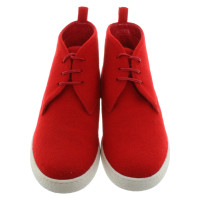 Iris Von Arnim Chaussures à lacets en Rouge