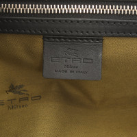Etro Reisetasche aus Canvas in Schwarz