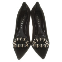 Casadei pumps con pietre preziose