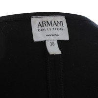 Armani Collezioni Jersey jacket in black
