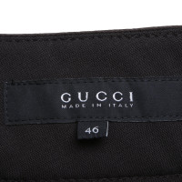 Gucci Hose aus Wolle in Braun