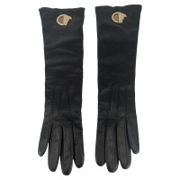 Versace Handschoenen Leer in Zwart