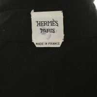 Hermès Trench coat with leather piping