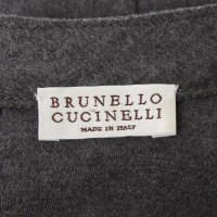 Brunello Cucinelli Kleid in Grau