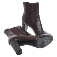 Tod's Ankle boots Leather in Brown