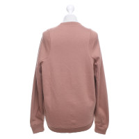 Acne Sweatshirt in Hellbraun