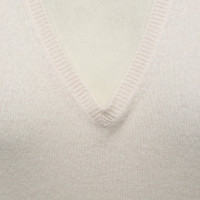 Repeat Cashmere Sweater in creamy white