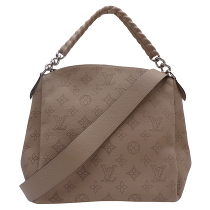 Louis Vuitton Babylone Mahina Leather in Beige