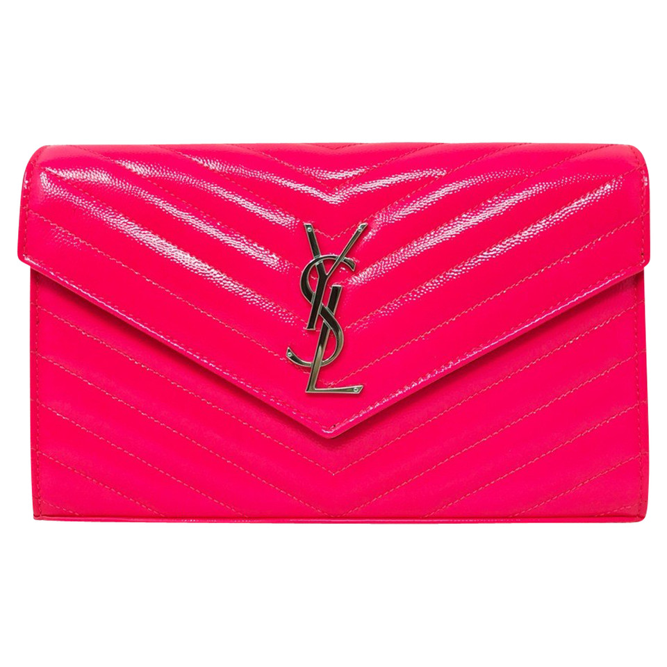 Saint Laurent Envelope Bag en Rose/pink