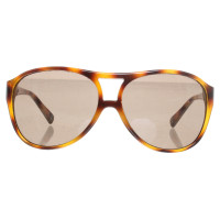 Moschino Gedessineerde zonnebril in bruin