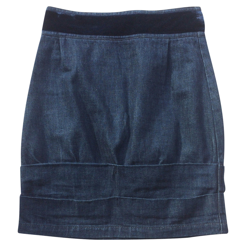 Max & Co Skirt Jeans fabric in Blue