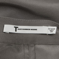 Alexander Wang pantalon de soie en gris