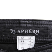 Andere merken Aphero - lederen broek in zwart