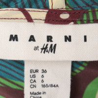 Marni For H&M Robe de soie à capuche