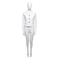 Céline Anzug aus Baumwolle in Weiß