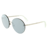 Chanel Silberfarbene Sonnenbrille