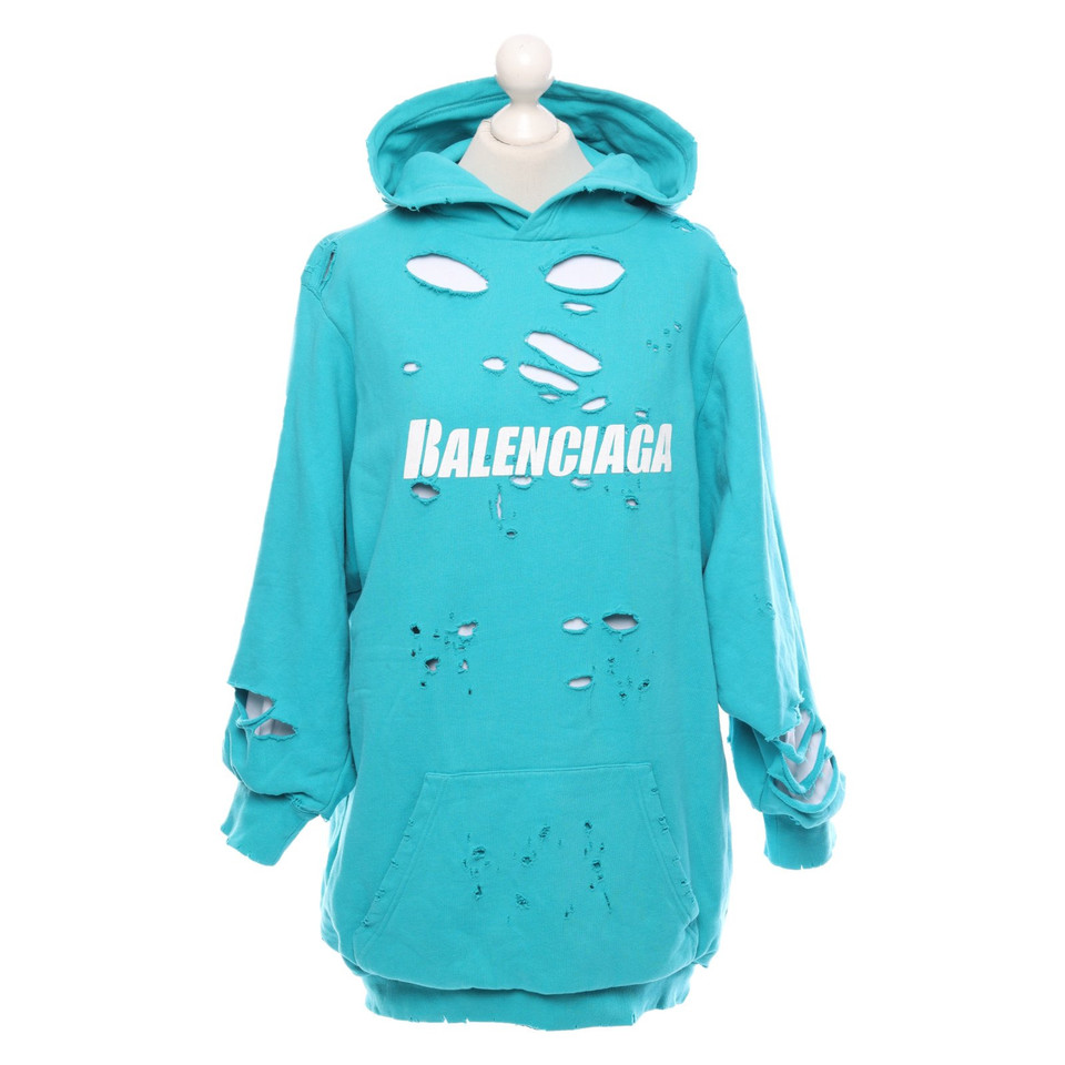 Balenciaga Top en Turquoise