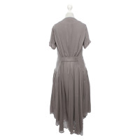 Wunderkind Dress Silk in Taupe