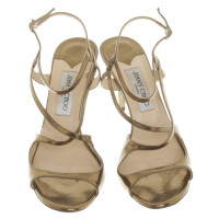Jimmy Choo Gold-colored sandals