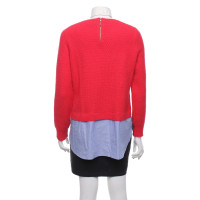 J. Crew Sweater in rood / blauw