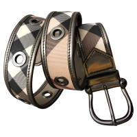 Burberry Ceinture avec motif de vérification nova