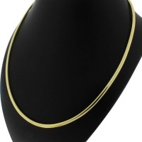 Omega Necklace Yellow gold in Gold