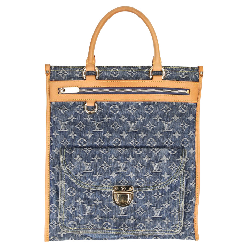 Louis Vuitton Flat Shopper in Blu