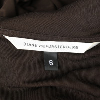 Diane Von Furstenberg Robe en Marron