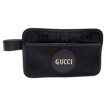 Gucci Handtasche aus Canvas in Schwarz