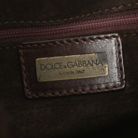 Dolce & Gabbana Borsetta in Pelle in Marrone