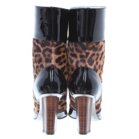 Dolce & Gabbana Boots made of leather and fur