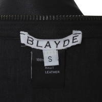 Andere merken Blayde - lederen mouwen in zwart