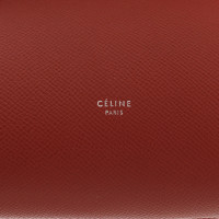 Céline Belt Bag Mini in Pelle in Rosso