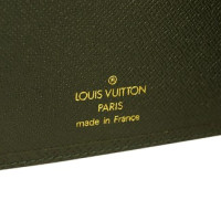Louis Vuitton "Agenda Fonctionnel MM" Taiga leather