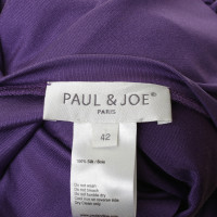 Paul & Joe zijden jurk paars