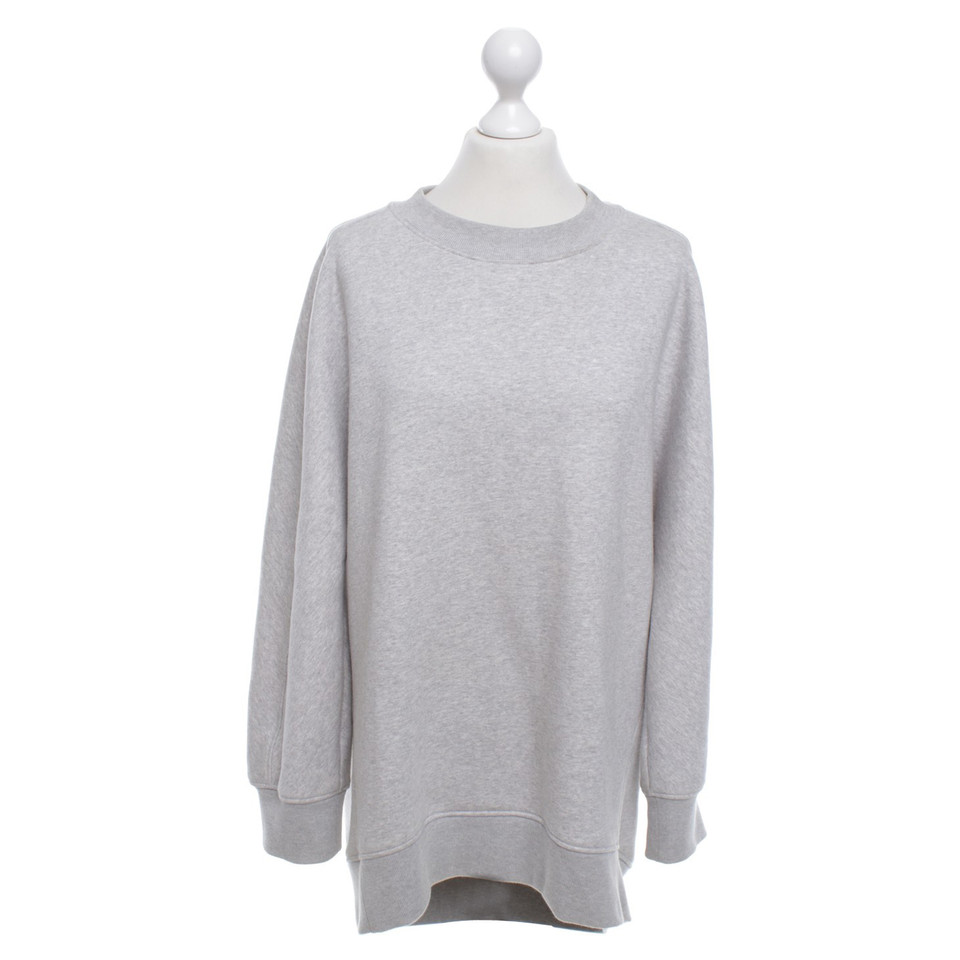 Balenciaga Sweatshirt in gevlekt licht grijs