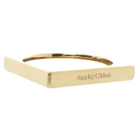 See By Chloé Gold colored metal bangle