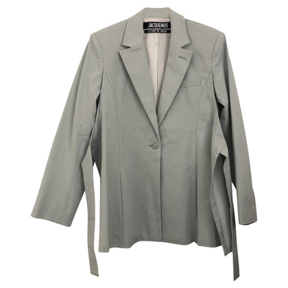 Jacquemus Blazer Katoen in Blauw