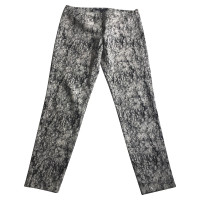 French Connection trousers in black and white