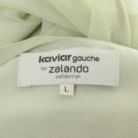 Kaviar Gauche Zijden tuniek in mint Green