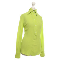 Dolce & Gabbana Blouse in neon groen