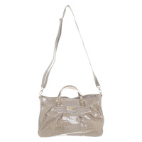 Blumarine Handtasche aus Leder in Beige