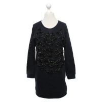 P.A.R.O.S.H. Kleid aus Baumwolle in Schwarz