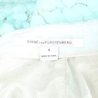 Diane Von Furstenberg Skirt in Turquoise